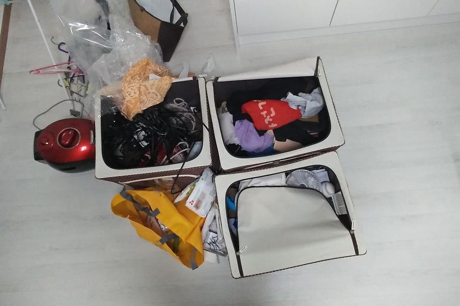 강진 이사 진행 현장