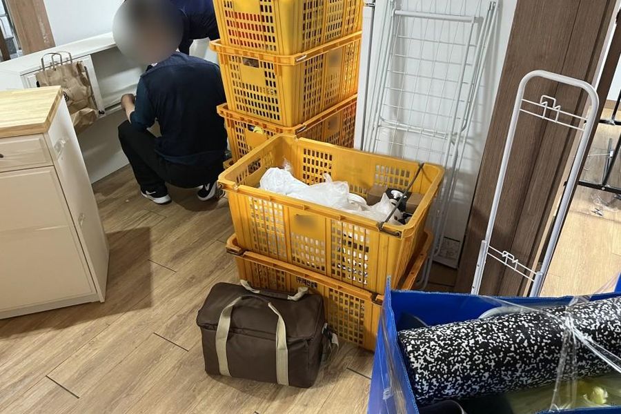 강진 신전 작업 현장 기록