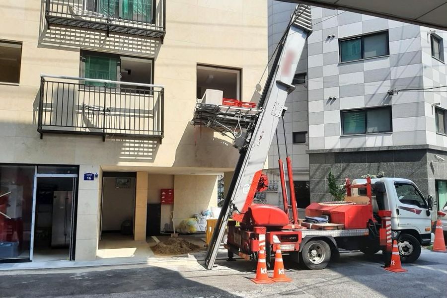 강진 이사 현장 기록